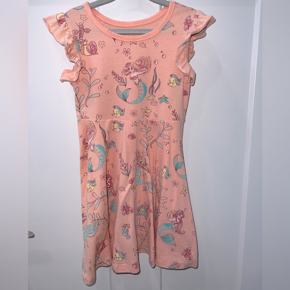 EUC Disney Princess Ariel Dress (4T)